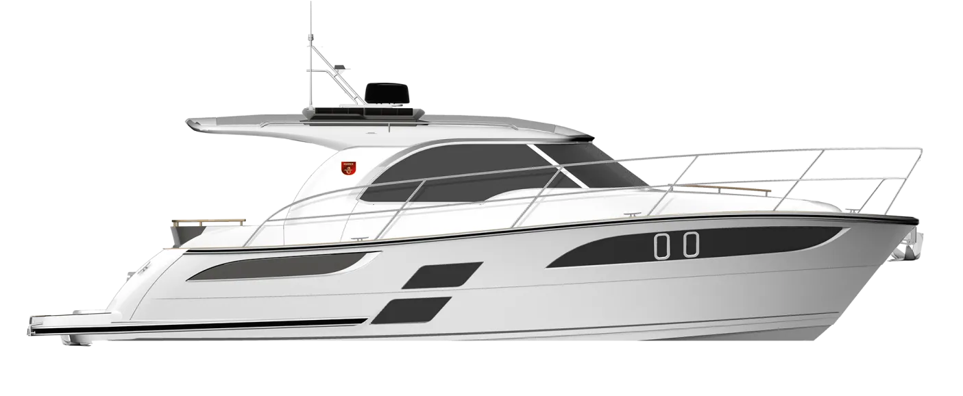 MAREX 310 Sun Cruiser 2026 layout drawing 1