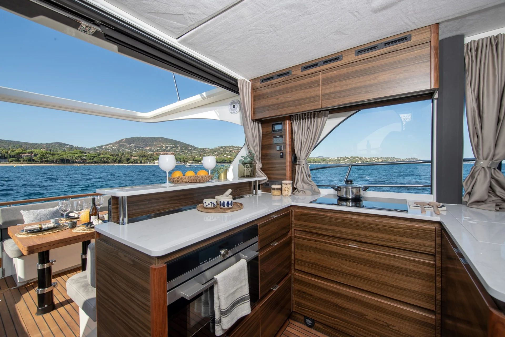 MAREX 440 Gourmet Cruiser Largest galley in its class
