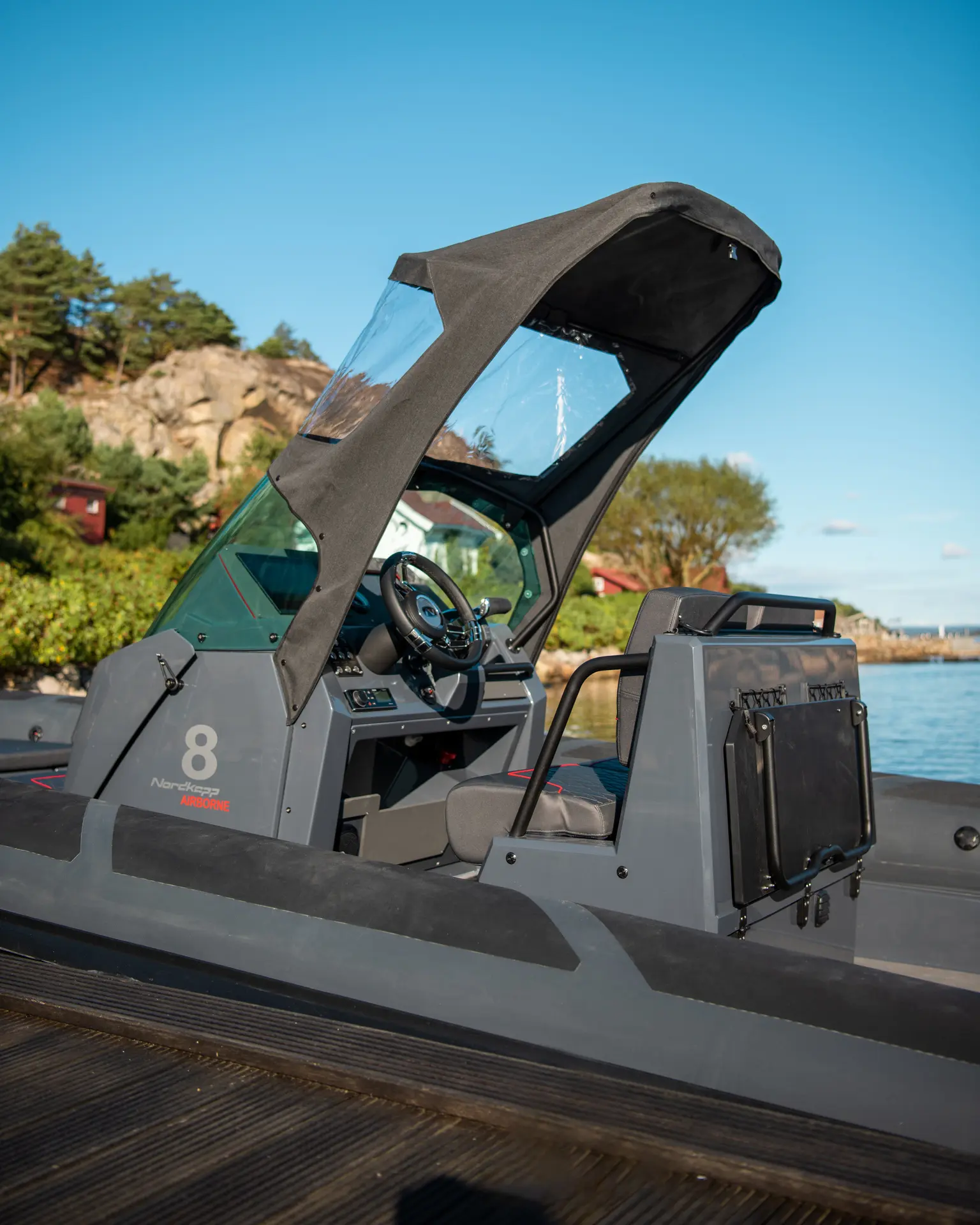 Nordkapp Airborne 8 exterior performance and deck image 21