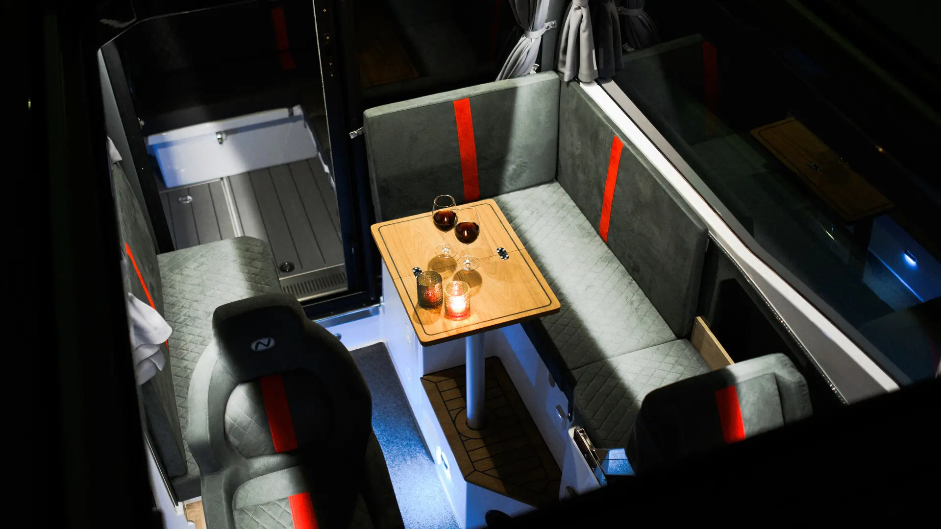 Nordkapp Coupe 905 V12 wheelhouse cabin and interior image 22