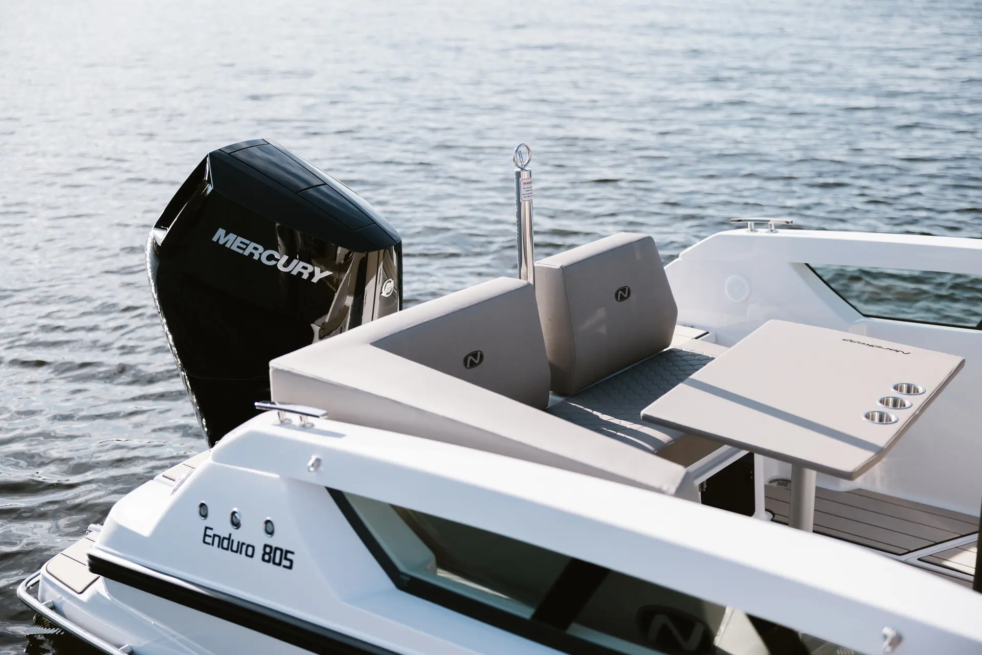Nordkapp Enduro 805 exterior performance and deck image 26
