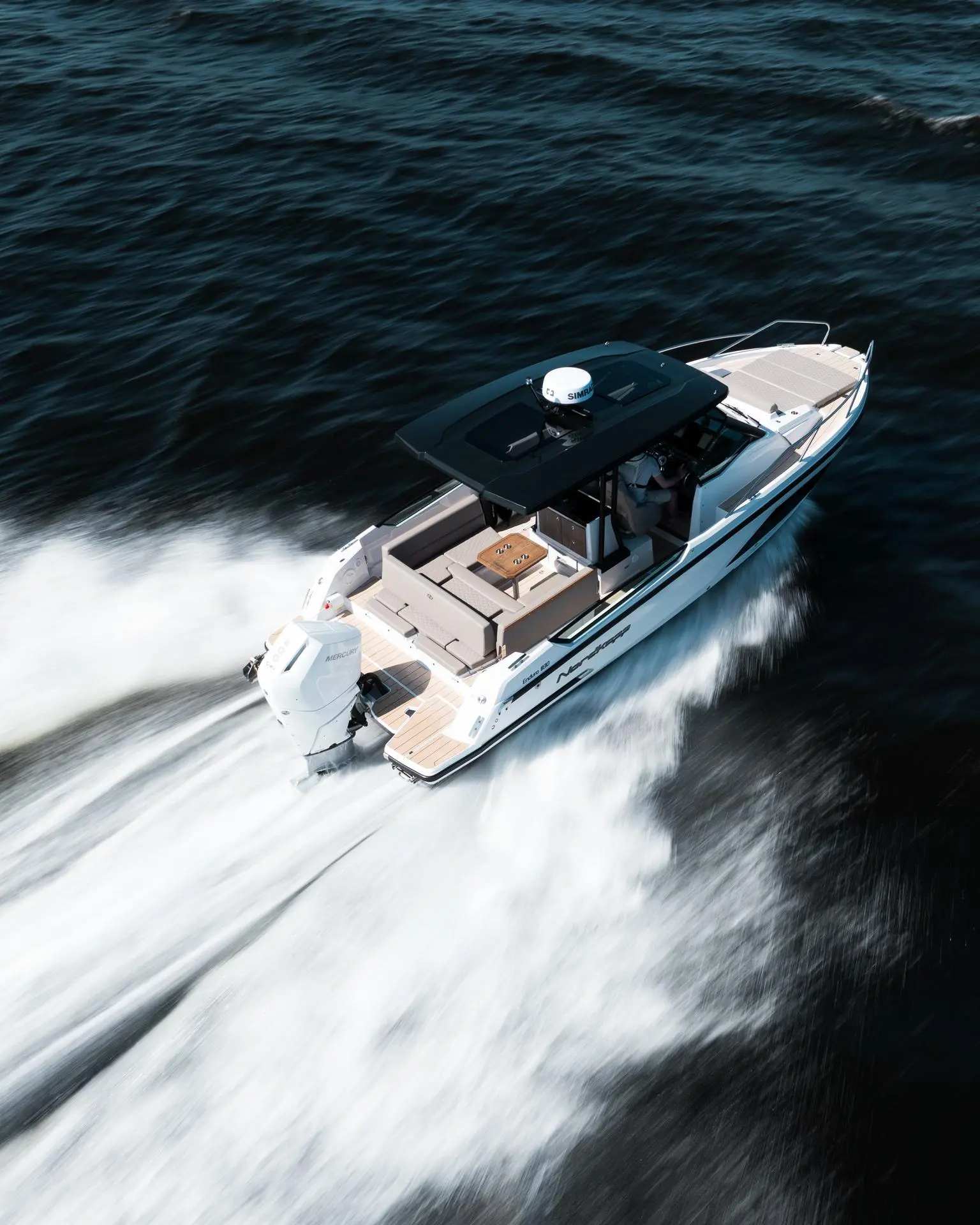 Nordkapp Enduro 830 exterior performance and deck image 20