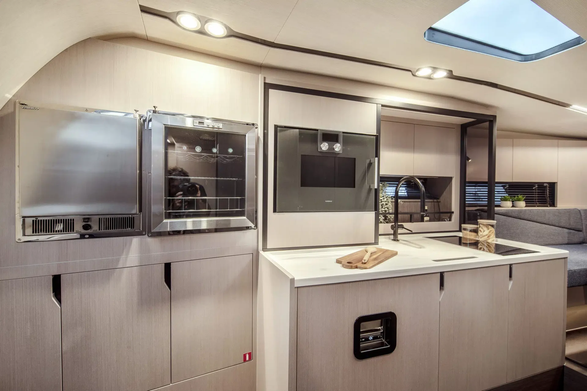 Well-equipped galley